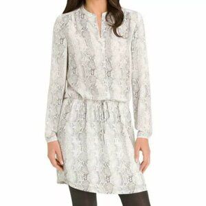 Hilary Radley Women’s Snake Print Tunic Dresss Size M